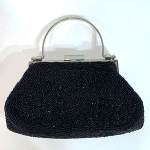 Beautiful vintage style beaded evening bag
